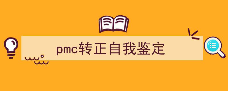 一篇文章轻松搞定《pmc转正自我鉴定》的写作。（精选5篇）"/