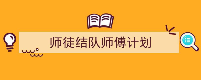 手把手教你写《师徒结队师傅计划》,(精选5篇)"/