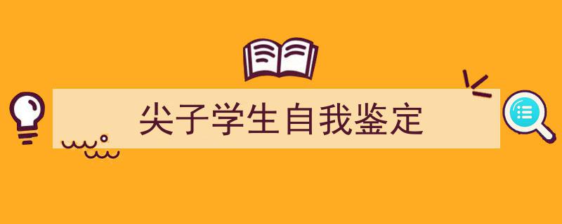 手把手教你写《尖子学生自我鉴定》,（精选5篇）"/